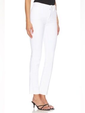 Good American $99 Good Legs Raw Hem Straight Jeans 10 /30” EUC